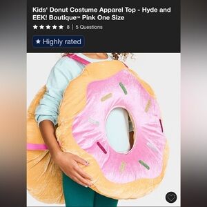 Kids' Donut Costume Apparel Top - Hyde and
EEK! Boutique
Pink